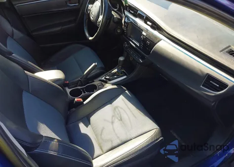 2014 Toyota Corolla S Plus из США, поврежденный, VIN 2T1BURHE6EC184715